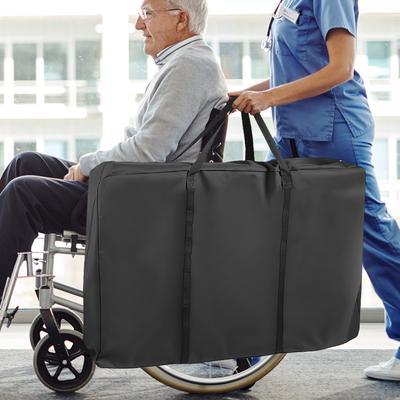 Foldable Wheelchair Bag Wear Resist Wheelchair Protective Cover Large Capacity Chair Walker Bag for Beach Chair Camping Table