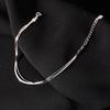 Fashion 925 Silver Bracelets for Women Simple Korean Multi Layer Coil Adjustable Bracelets Party Wedding Jewelry Gifts