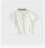 David Bella Boys' Short Sleeved Polo Shirt Summer Outfit New Children's Printed Top Boys' Baby T-shirt