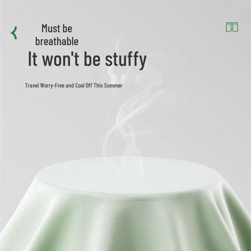 Men's Ice Silk Boxer Briefs: Plus Size, Breathable, Pure Cotton Crotch, Four-Corner Design