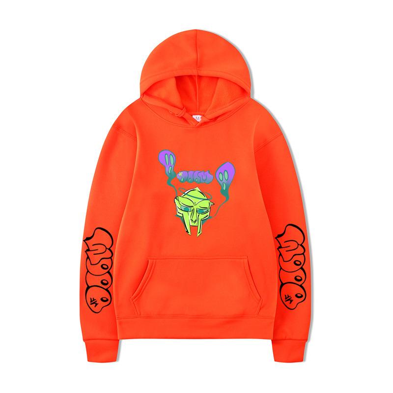 Hip-hop Singer Mf Doom Hoodies Singer New Printing Sweatshirts for Fans Long Sleeve Men Women Clothing Sudaderas Hoody