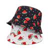 Modny Kapelusz Bucket z Nadrukiem Hip Hop Letnie Męskie Kapelusze Rybackie Kapelusze Damskie Kapelusz Plażowy Unisex Kapelusz Panama Damski