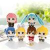 Hatsune Miku Chokkorisan Plush Bag Keychain Anime Bag Accessory For Fans Rin Len Luka Meiko Kaito Key Chain