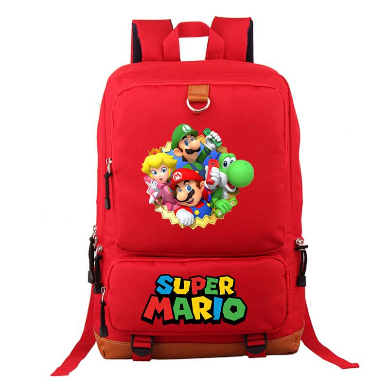 Cartoon Printed Student Schoolbag Large Capacity Leisure Travel Backpack
