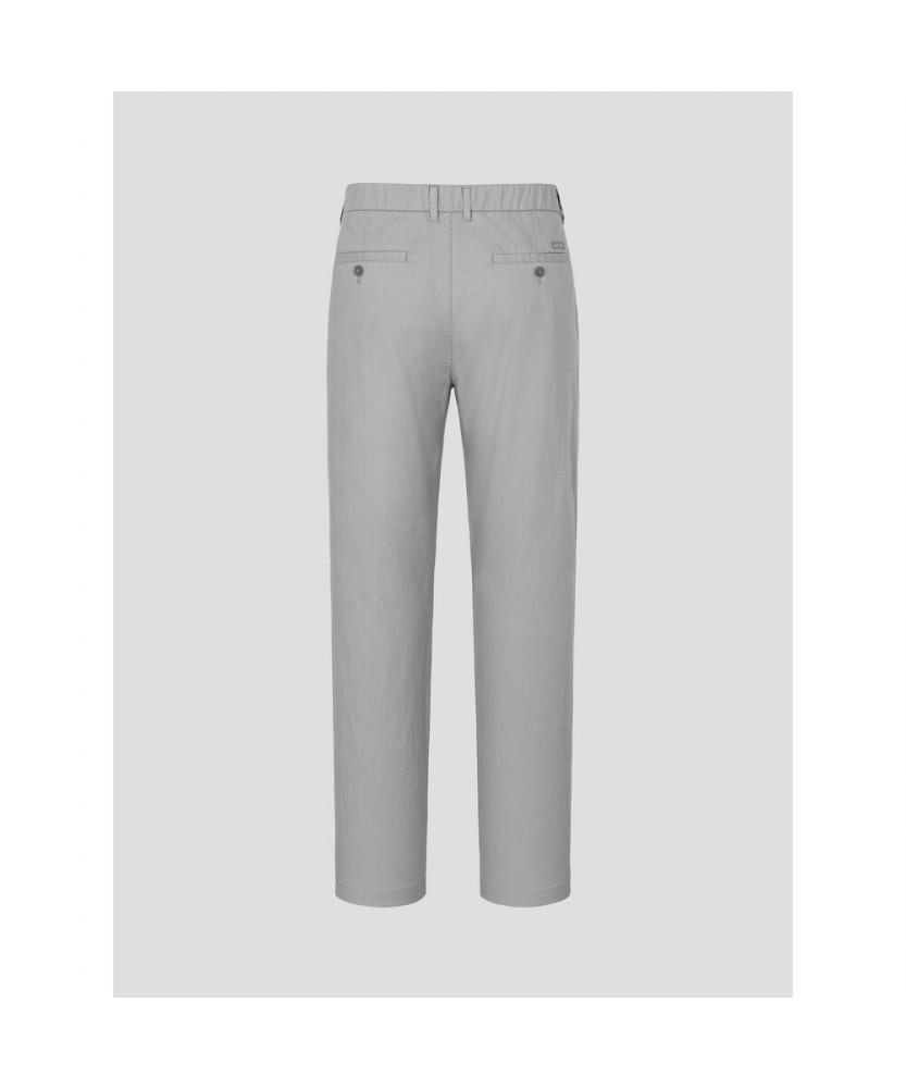 Binpolmen Summer Texture Comfort Fit Chino Pants Grey
