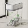 Auto Open Trash Can With Vacuum Adsorption Technology NonSlip Base For Home Office