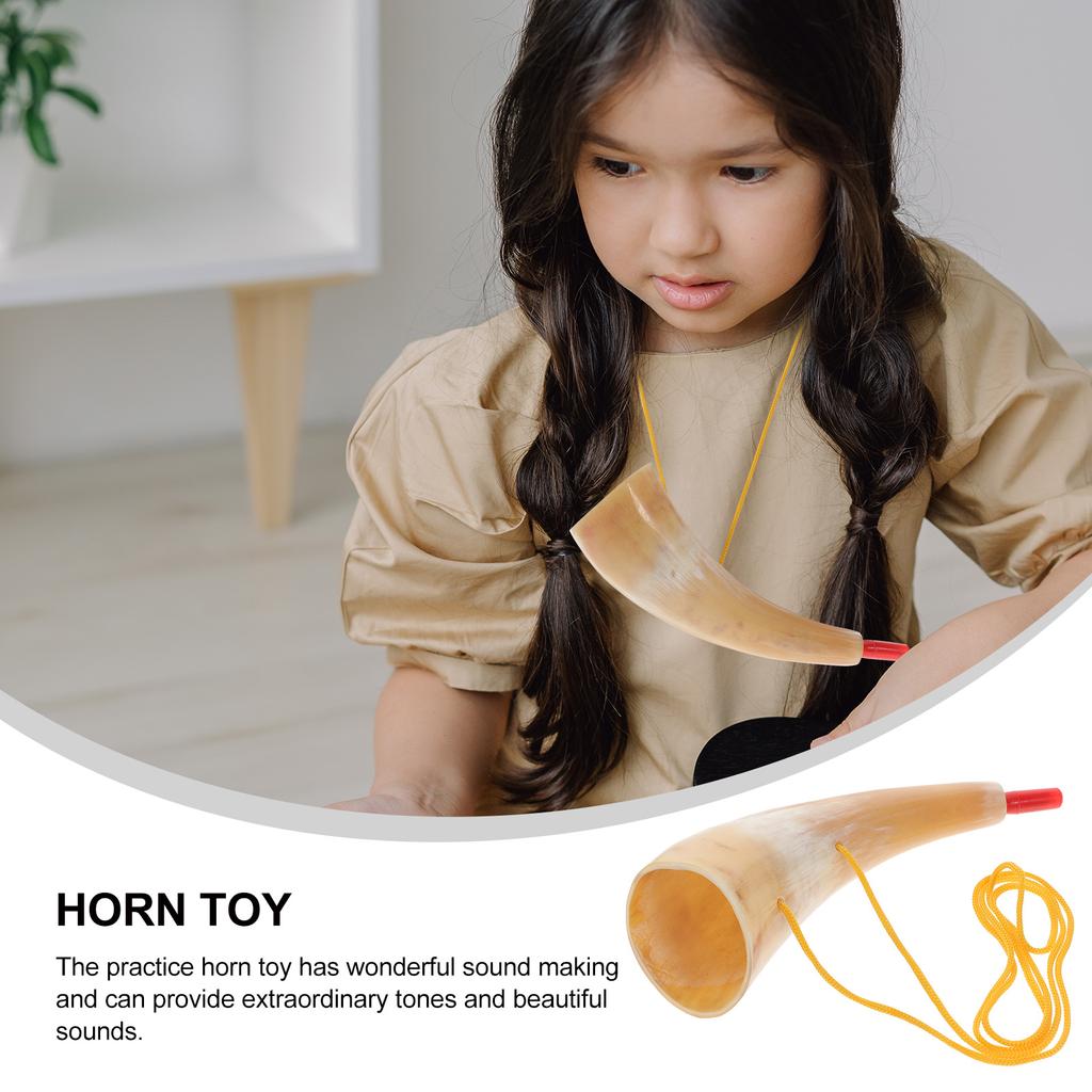 Trombeta de chifre Viking Toy S Brinquedos Crianças Jogo de crianças Barulho Instrumento de torcida Barulho de festa Bebidas Blowouts Prop Natural