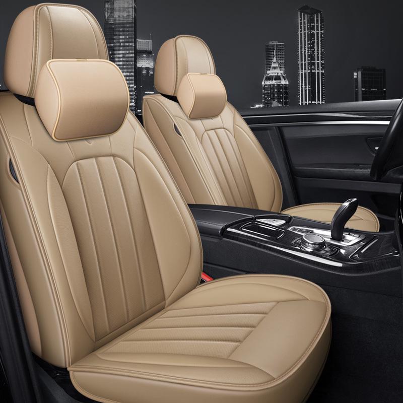 2020 Teramont X & Tiguan L Genuine Leather Seat Cushion for Tayron, T-Roc, and Magotan Models