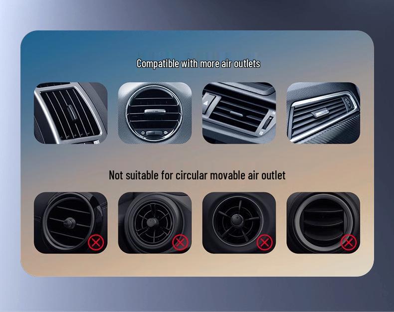 2026 Universal Wireless Charging Car Phone Holder with Electric Clamping