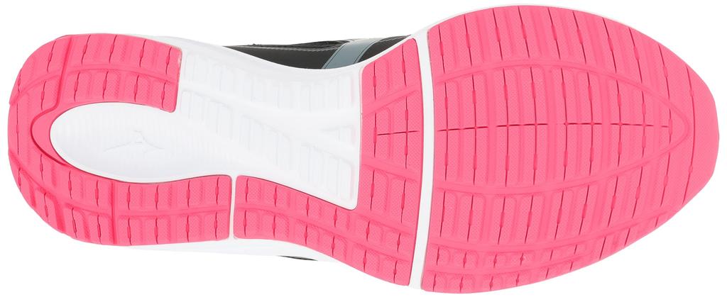 Mizuno Maximizer Running Shoes, Size 26, Women's, Black, Charcoal Gray, and Pink, Size 24.5 cm, 3E