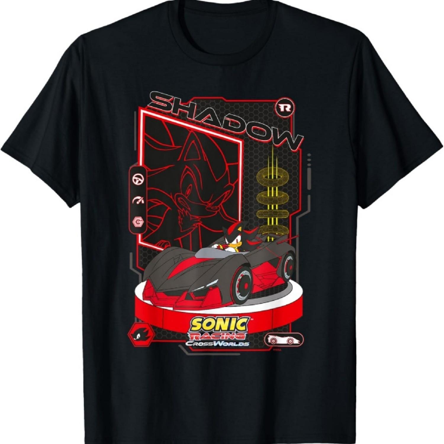 Sonic Racing CrossWorlds - Футболка с Шэдоу XXXXXL разноцветный