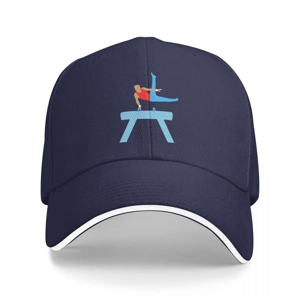 Unisex Gymnastics Male Gymnast on Pommel Horse Baseball Cap Hood funny hat Golf Women Men's