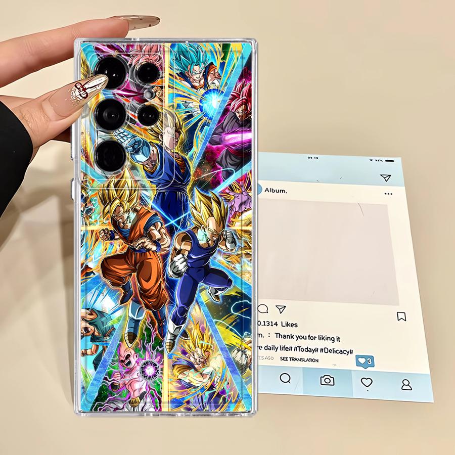 Dragon Ball Cool Popular Case for Samsung Galaxy S22 FE S25 Edge S26 S21 Note 20 Ultra 10 S20 Plus S24 S23 Ultra Phone Cover