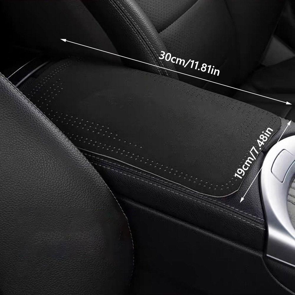 Universal Car Armrest Cover Mat Four Seasons Plush Elbow Pad Car Armrest Box Protection Pad Car