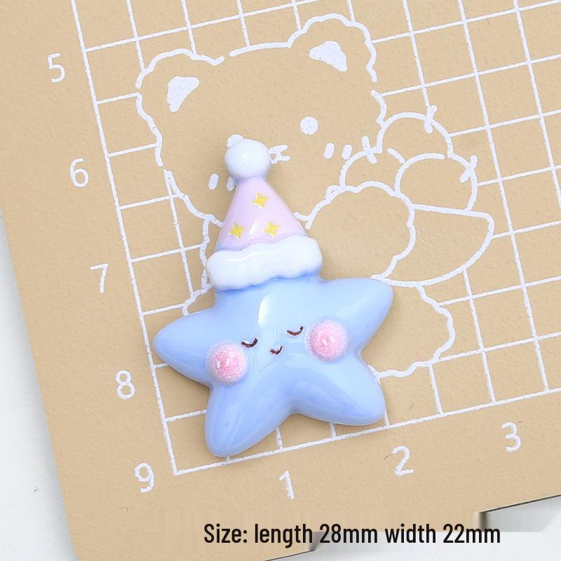 Creative Resin Cloud Rainbow Shoe Buckle & Hair Clip DIY Accessories