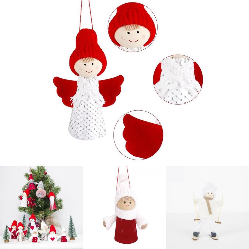 Enchanting Xmas Wooden Train Ornament For Kids Christmas Tree Decoration Delight