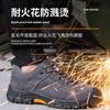 New Men Safety Shoes with Steel Toe Cap Anti-smash Work Sneakers Construction Site Safety Boots Indestructible Welder Protection