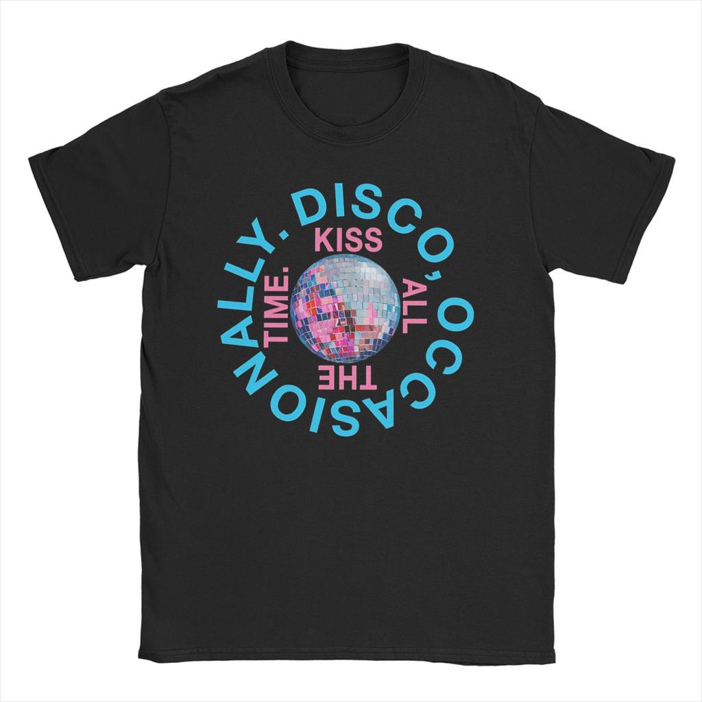 Kiss All The Time Harrys Tour TShirts Unisex Women Styles Hipster Pure Cotton Tee Shirt Crewneck Short Sleeve T Shirt 6XL Clothes