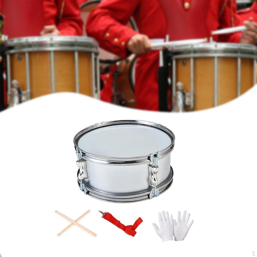 11 Inch Snare Drum Percussion Instrument Educational Toy Portable Musical