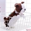 Adorable Puppy Plush Pencil Case - Cute Cartoon Animal Storage Bag for Kids