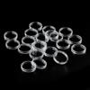 100Pcs 26mm Clear Round Plastic Coin Holder Containers Storage Boxes Case11111111111111111111111111111111111111111111111111111
