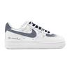 Nike Air Force 1 Air Force 1, Spring Renewal, Mismatched Graffiti Slip Resistant Low top Skateboard Shoes GS Pink Blue DH2920-111(TeamS-S-BOX)