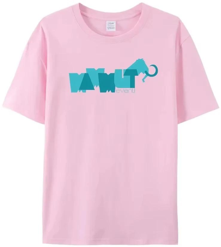 

2025 New Funny Popular Men s T-shirt Mammuts Summer Fashion 100% Cotton Athleisure Double Sided Abstract Logo Cute Top Tees S