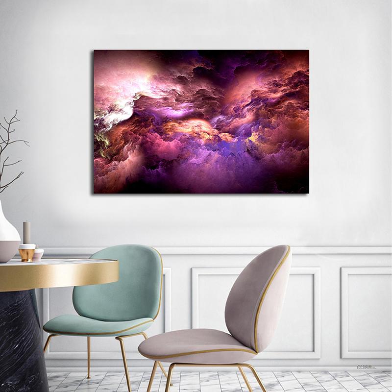 WCIC nowe tajemnicze abstrakcyjne chmury dekoracyjne obrazy tkanina artystyczna dekoracja ścienna w tle domu wiszący obraz!