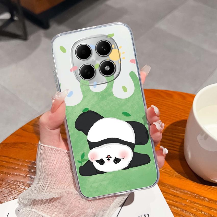 Suitable For Redmi Note 15 14 Pro 14S 15 15C A5 A1 Popular Creative Letters Patterns Phone Case Transparent Silicone Anti Slip Shell For Redmi Housing