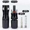Sets Solar Connector Solar Plug Cable Connectors for Solar Panels Photovoltaic System 30A 50A 1000VDC 1500VDC