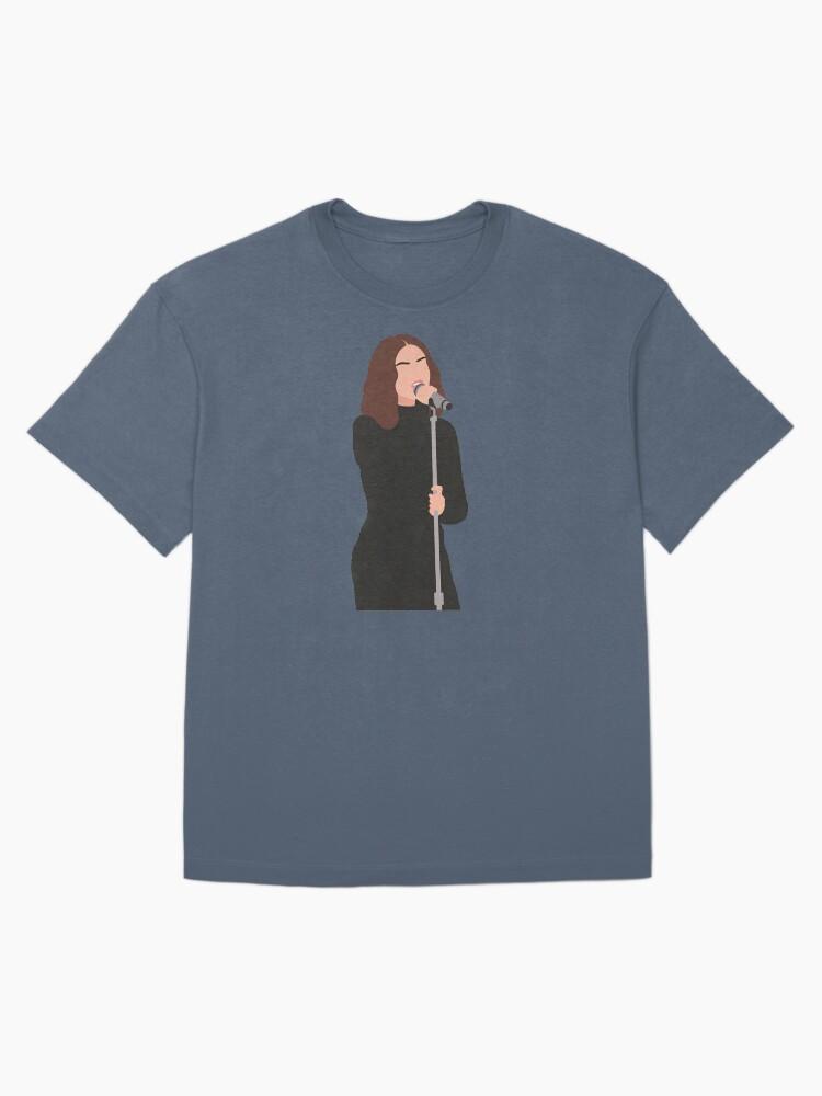 Selena Gomez Lineless Illustration Oversized T-Shirt