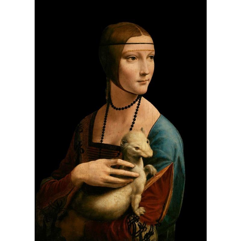 Berühmtes Leonardo Da Vinci Kunstwerk Salvator Mundi Mona Lisa Leinwandgemälde Poster Druck Wandkunst für Wohnzimmer Heimdekoration