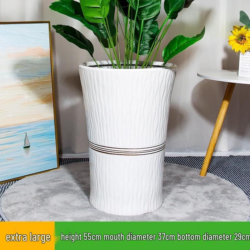 

Очень большой керамический цветочный горшок