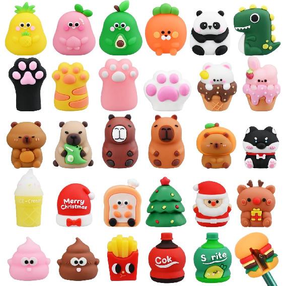 30 PCS Cute Pencil Sharpeners for Kids, Cartoon Pencil Sharpener Manual, Handheld Pencils Sharpener, Colored Pencils Sharpeners Kawaii Stationary
