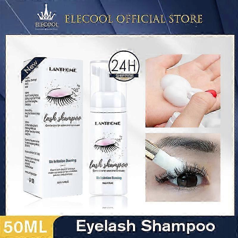 Wimpernverlängerungen Wimpernshampoo Reinigungsschaum Reiniger Vorbehandlung 50ml