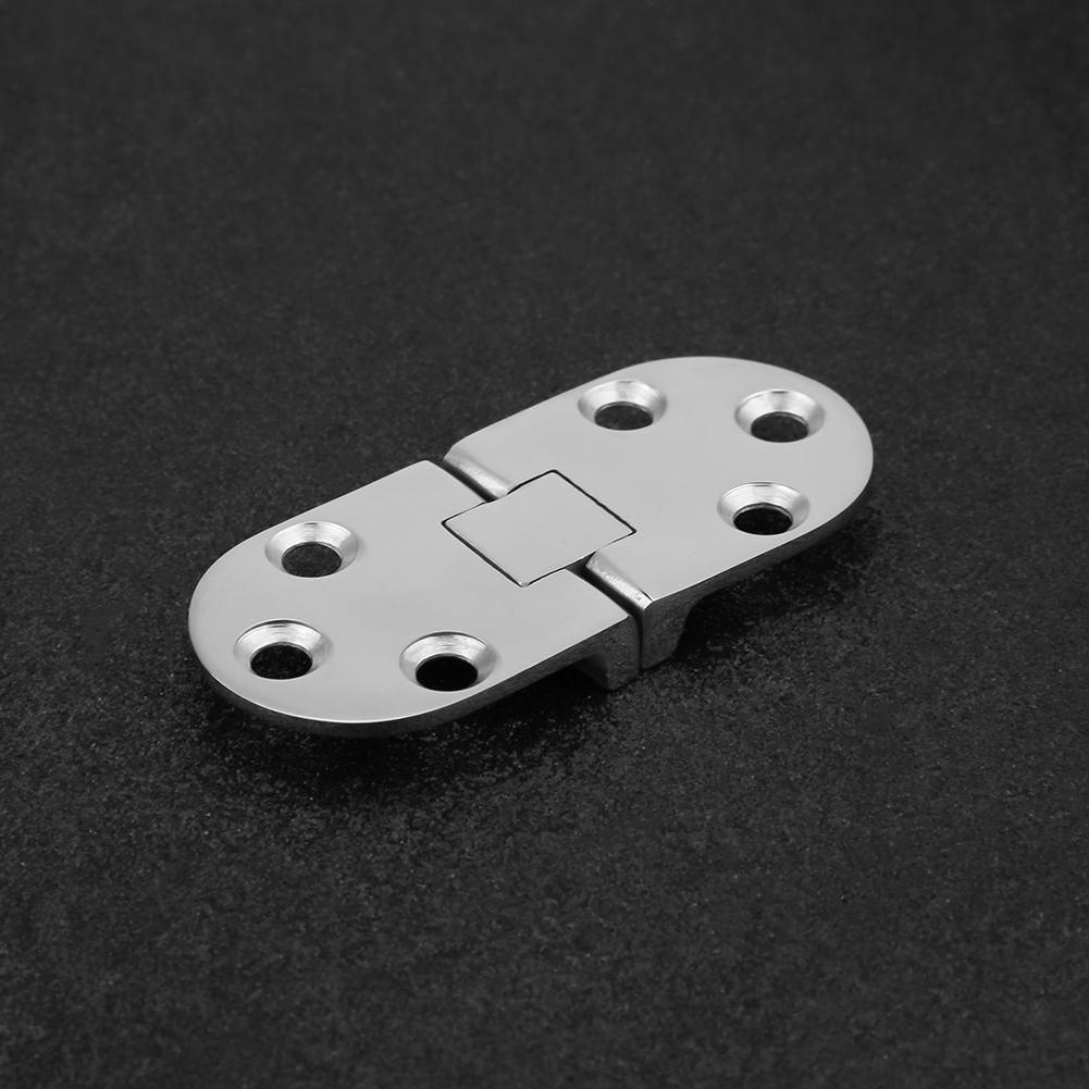 2Pcs Boat Stainless Steel Hinges Stamping Cabinet for Marine Cabin Door 66 * 30mm
