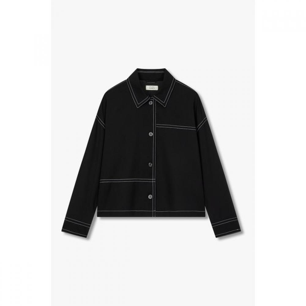 

Studio Tomboy Color Stitch Blouse 9176321882ar 99 (black)/One size