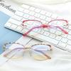 Leopard Cat Eye Glasses Frames For Women Anti Blue Light Computer Myopia Glasses Optical Lens Nearsighted Eyeglasses Minus -1.5