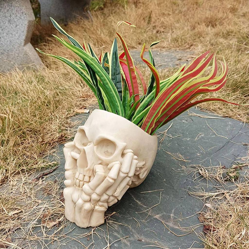 Creepy Flowerpots, Suitable For Both Indoor And Outdoor Plants, Unique Modern Gothic Vases