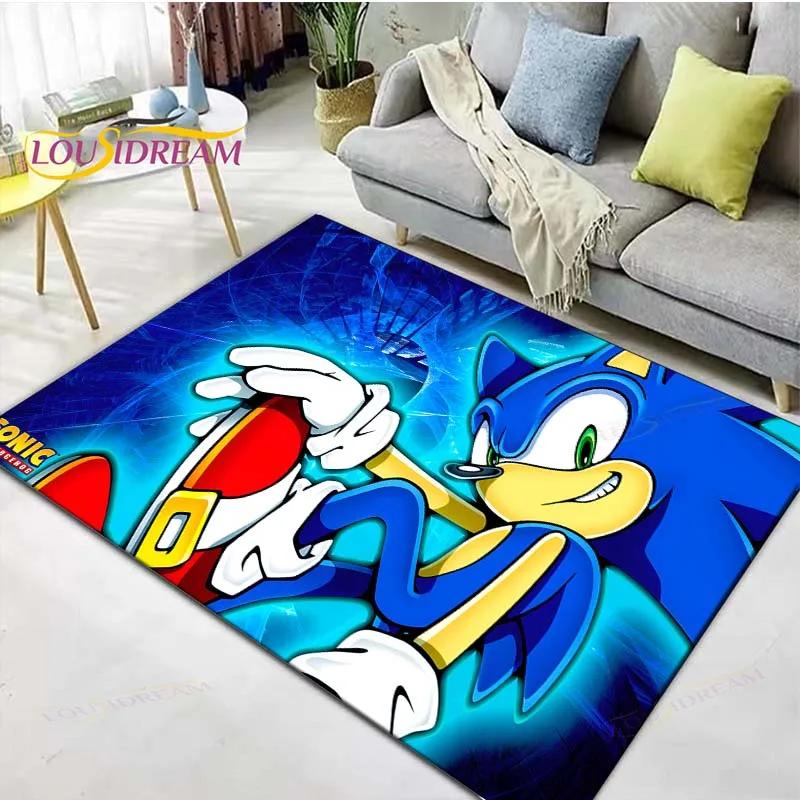 

Anime Characters S-Sonics Carpet for Living Room Home Sofa Decoration,Children Game Large Decor Floor Mat Yoga Mat Large Carpet 60cm x 90cm