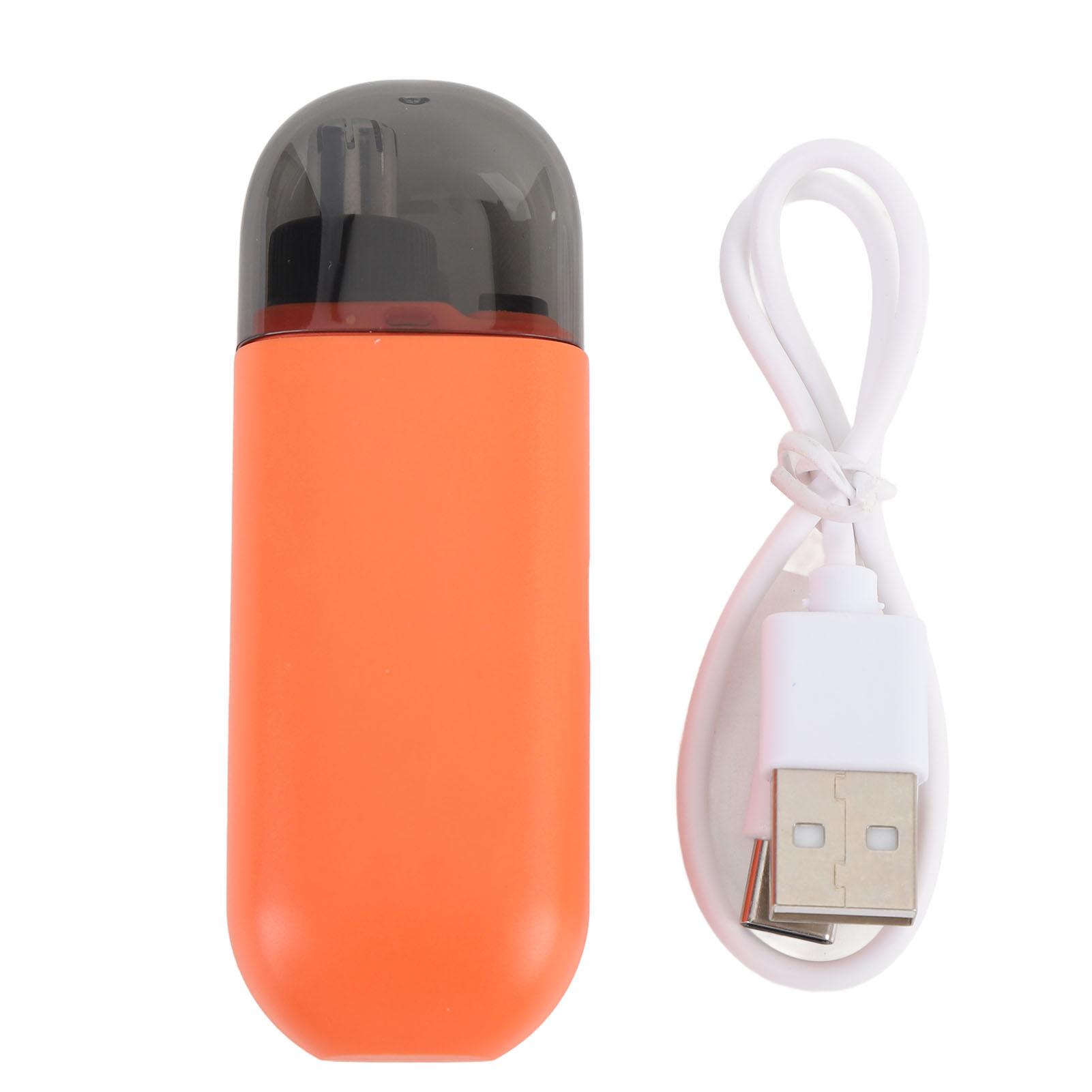 

Nose Hair Trimmer Electric Men Rechargeable Portable Travel Size Nose Hair Clipper Device Orange оранжевый
