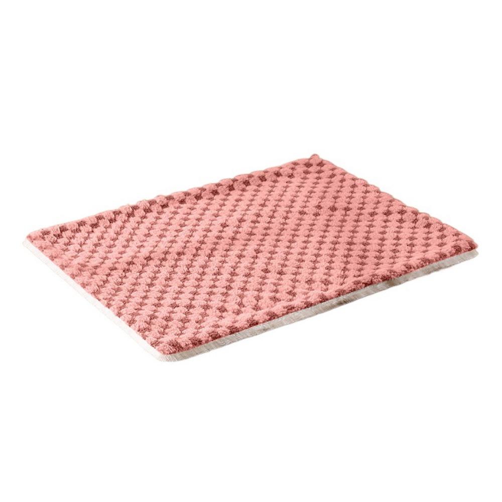 

Теплое одеяло для кошек, мягкий коврик для пола для домашних животных, одеяло для домашних животных, матрас для собак, осень L красный