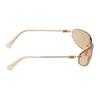 Miu Miu Logo Rectangular Sunglasses Unisex sunglasses Steel-Gray SMUA50_M5AK_F07R1_C_068