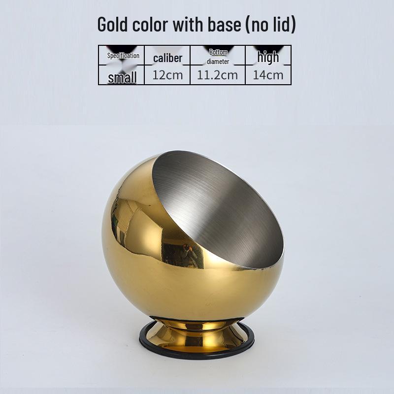 Stainless Steel Slanted Mixing Bowl Set with Lid, Ideal for Seasoning, Sauces & Condiments