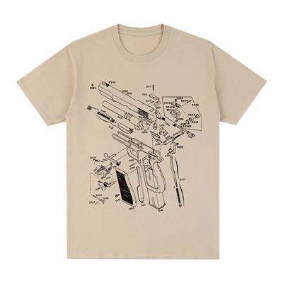 Glock Humor Secured Cool Pistol Weapon Handgun Perfection We Trust T-shirt Cotton Unisex T Shirt New TEE TSHIRT Womens Tops
