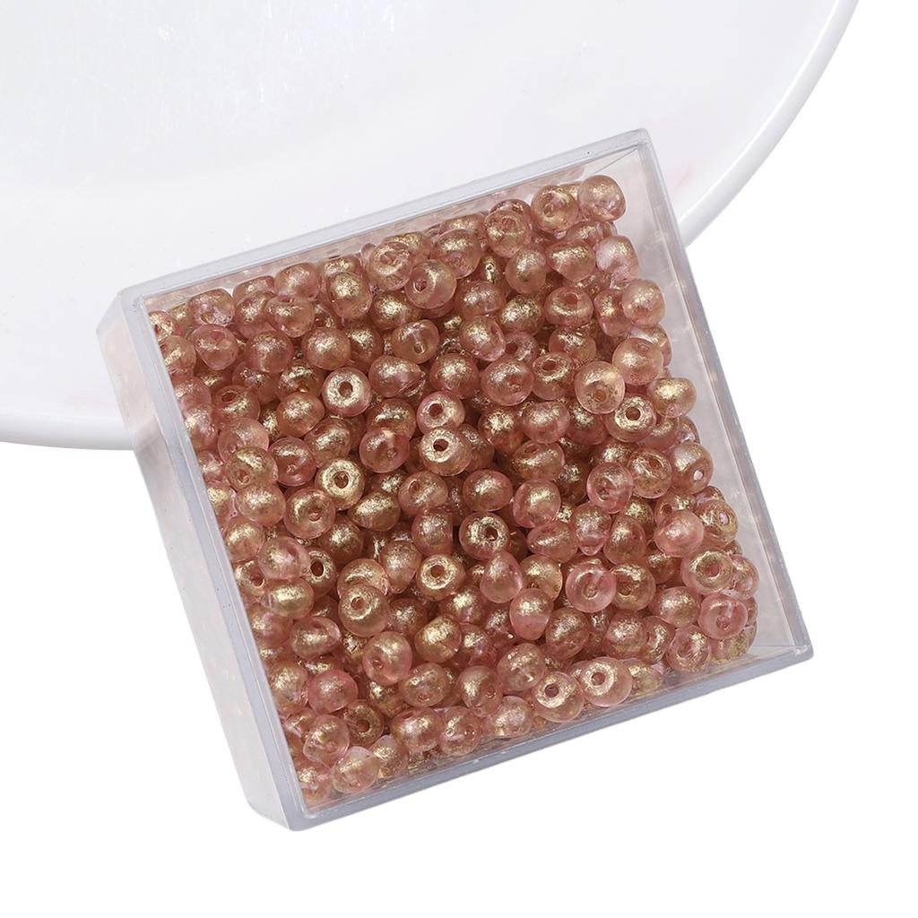 100 stk Akrylperler Anheng Gjennomsiktige Perle Vanndråpeperler For DIY Armbånd Halskjede Smykkefremstilling