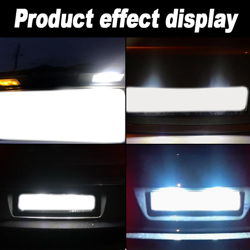 2PCS 12V White Led Number License Plate Light Lamp for BMW 1 Series E81 2006-2012 E87/E87N 2004-2012 F20 F21 2011-2020