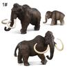 Simulation Familie Mammut Elefant Tier PVC Modell Figur Bildung Kinderspielzeug