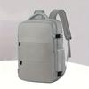 Polyester Travel Backpack For Men Women With Expandable Storage For Casual Trips