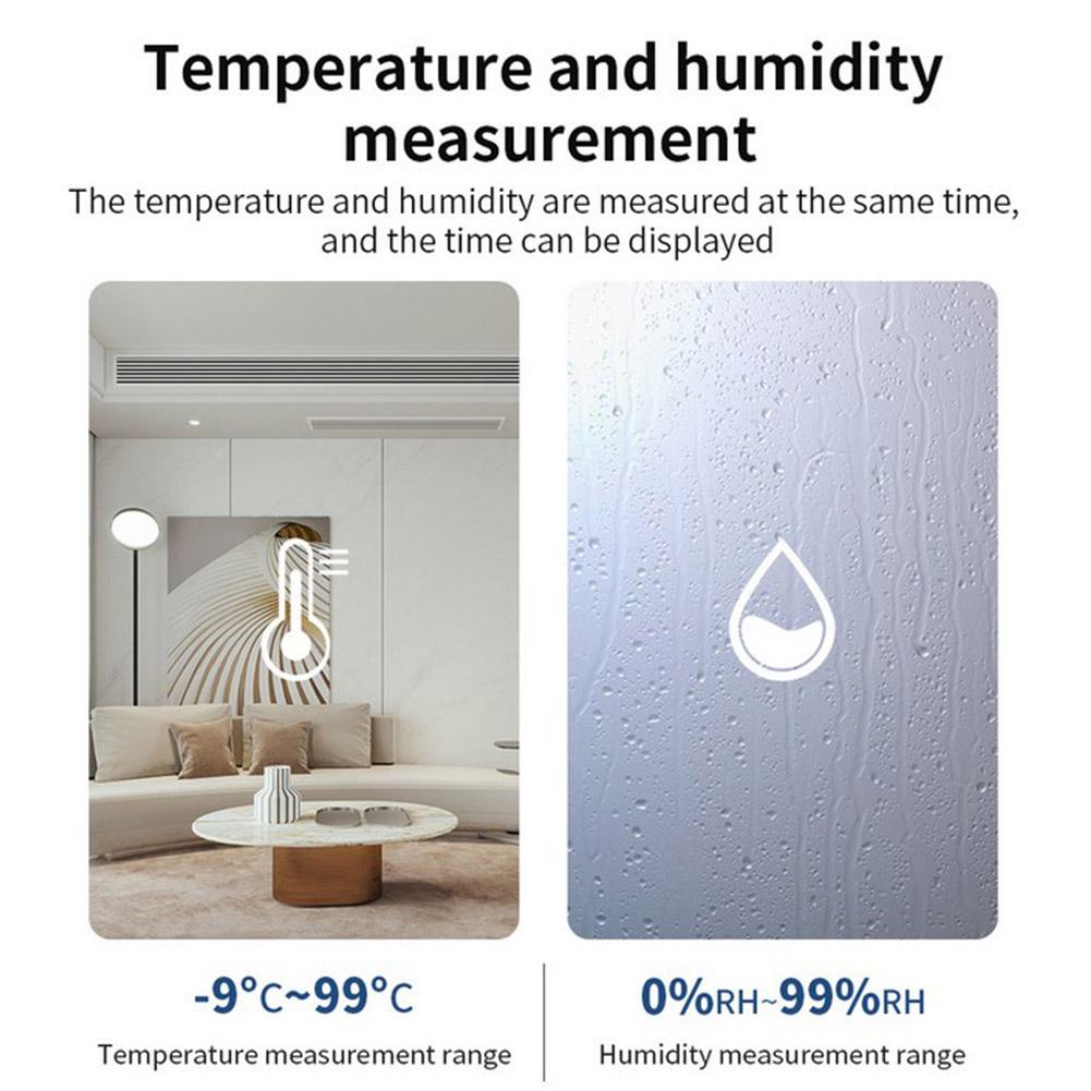 1PC Smart Temperature Humidity Sensor ForTuya Temperature Humidity Sensor Indoor Thermometer Smart Hygrometer Home Parts
